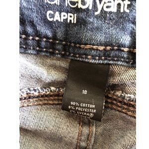 Lane Bryant Jeans - Lane Bryant Jean Capris Size 18 Lane Bryant Jeans - Lane Bryant Jean Capris Size 18